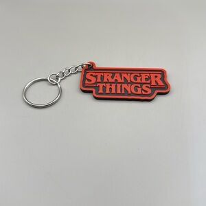 Stranger Things Red Keychain